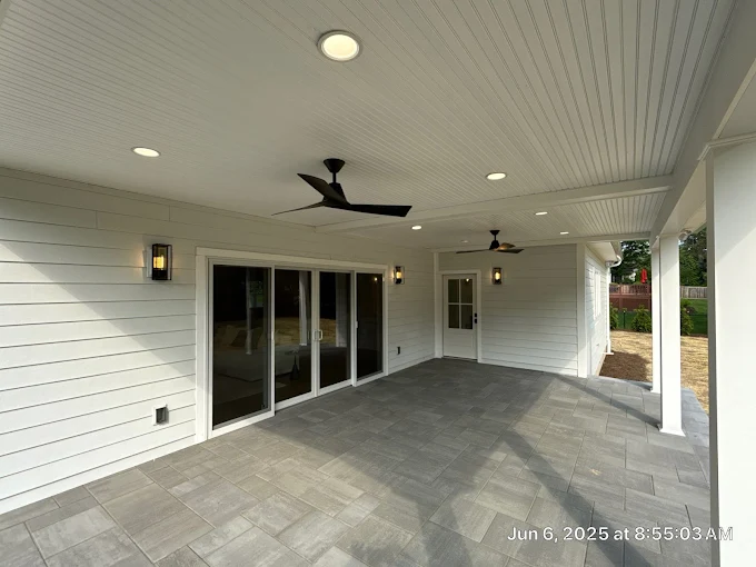Ceiling fan installation