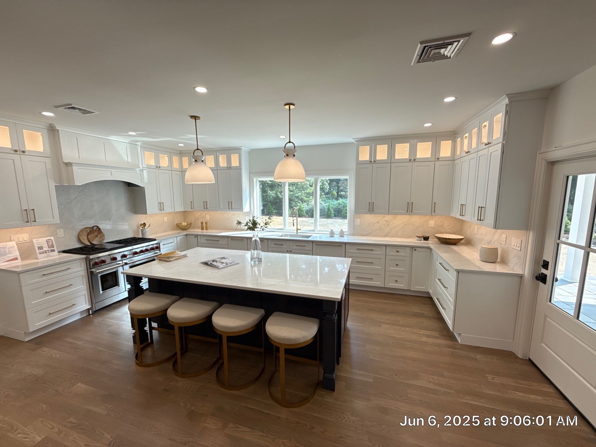 Kitchen outlet installation by Star Bright Electric